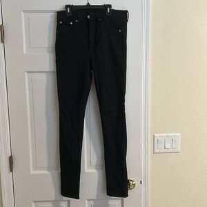 Rag N Bone Skinny Jeans in Black size 31